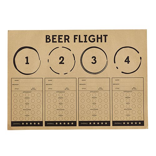Eden Lifestyle, Home - Food & Drink,  Beer Flight Placemats