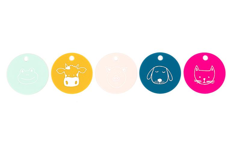 Bella Tunno Party Animal Teething Flashcards - Eden Lifestyle