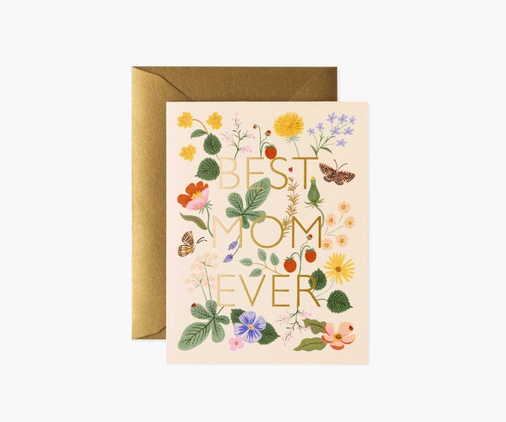 Best Mom Ever Greeting Card - Eden Lifestyle