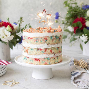 Big Golden Sparkler Wand Star - Eden Lifestyle