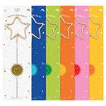Big Golden Sparklers Happy Birthday Asst. Color - Eden Lifestyle