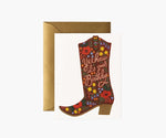 Birthday Boot Greeting Card - Eden Lifestyle