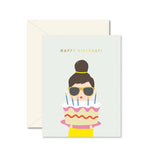 Eden Lifestyle Boutique, Gifts - Greeting Cards,  Birthday Cake Lady