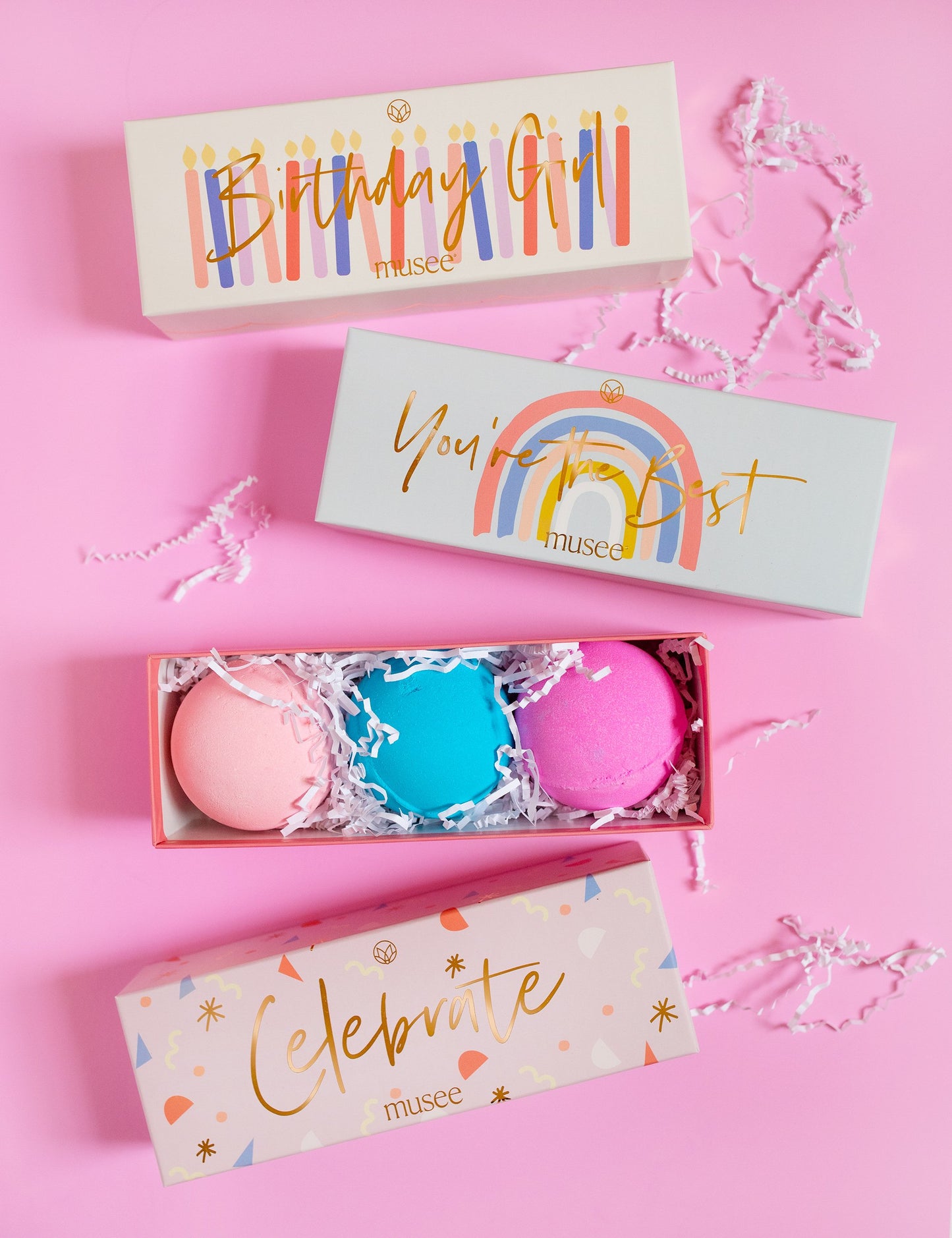 Birthday Girl Three Bath Balm Set - Eden Lifestyle