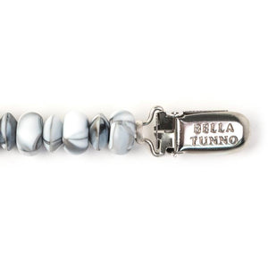 Black Marble Pacifier Clip - Eden Lifestyle