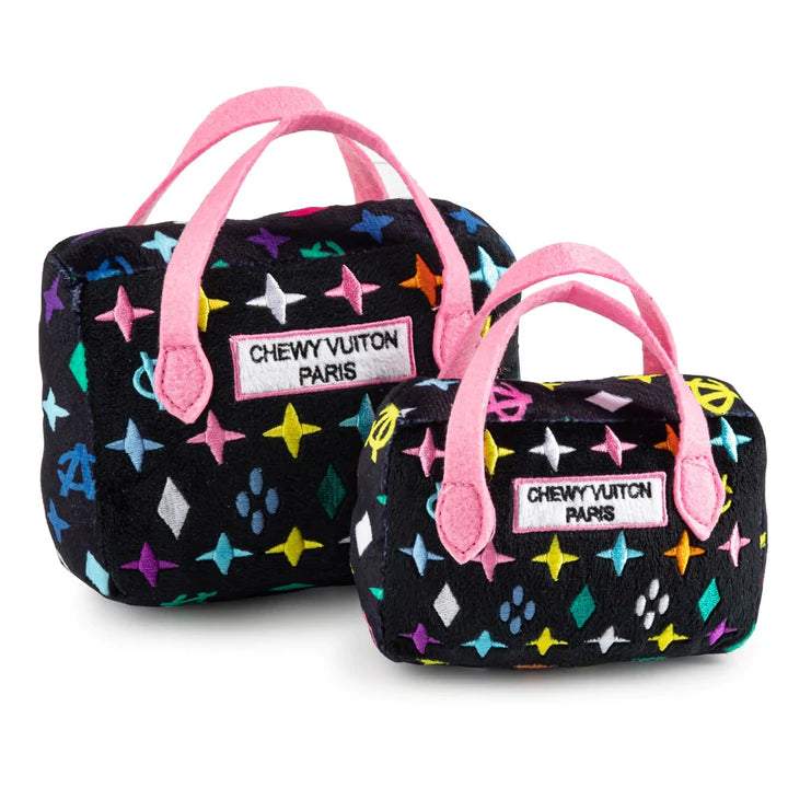 Black Monogram Chewy Vuiton Handbag - Eden Lifestyle