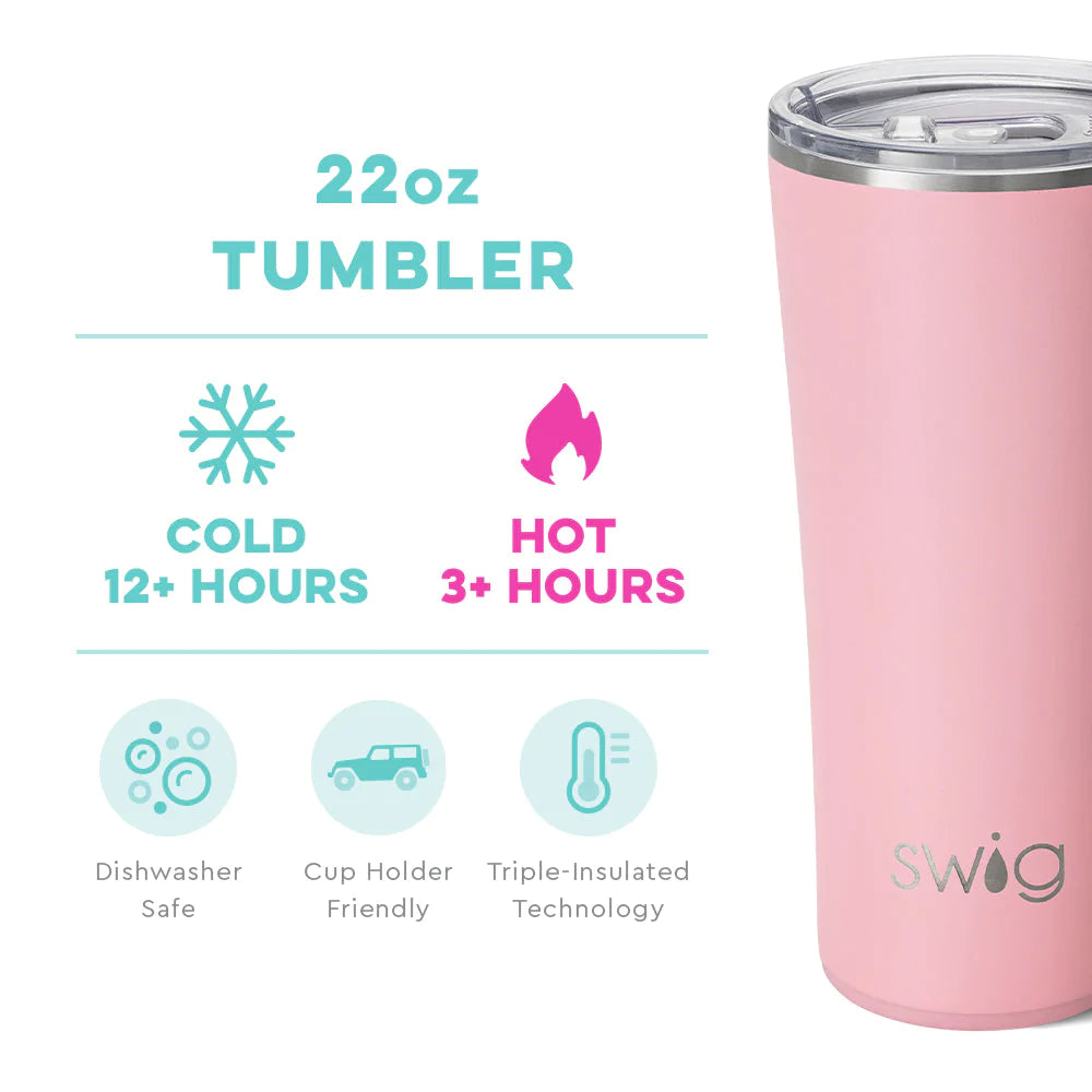 Swig Blush Tumbler (22oz) - Eden Lifestyle