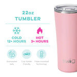 Swig Blush Tumbler (22oz) - Eden Lifestyle