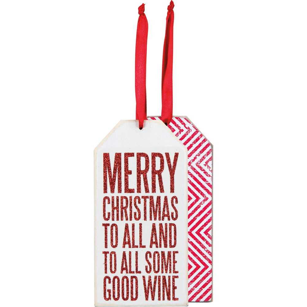 Primatives by Kathy, Home - Decorations,  Bottle Tag - Good Wine