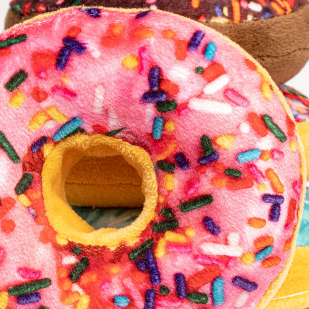 Box of Doughnuts Squeaky Dog Toy - Eden Lifestyle
