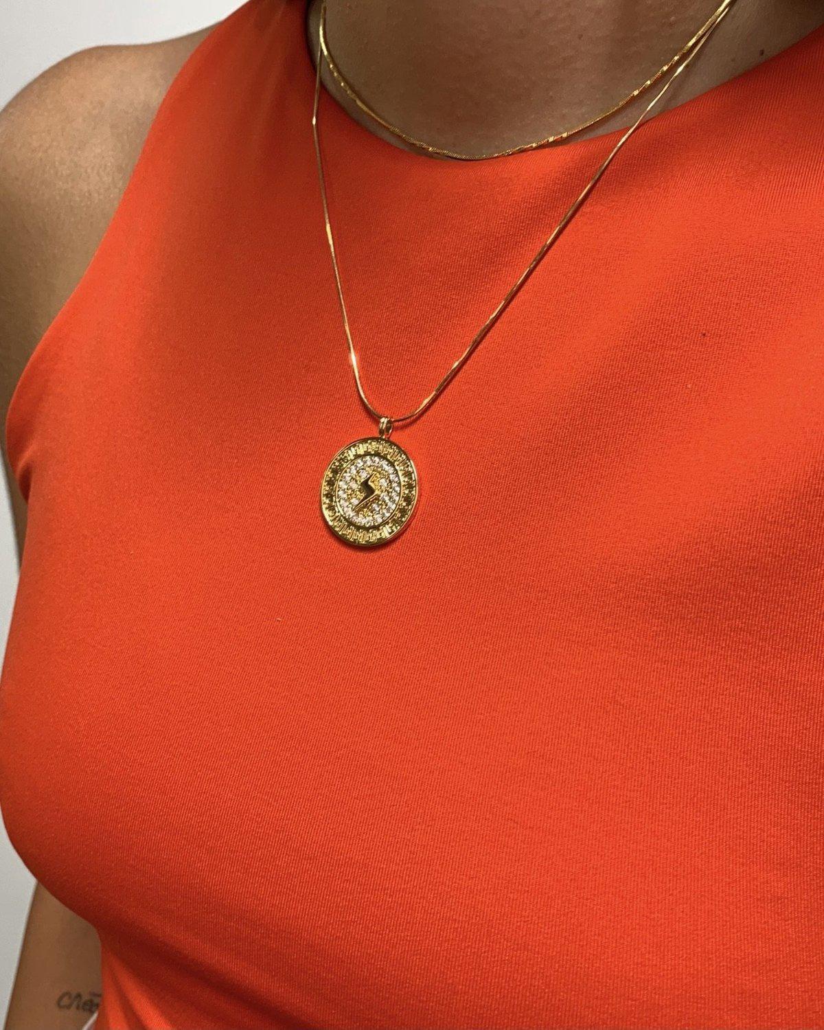 Bracha Bolt Necklace - Eden Lifestyle