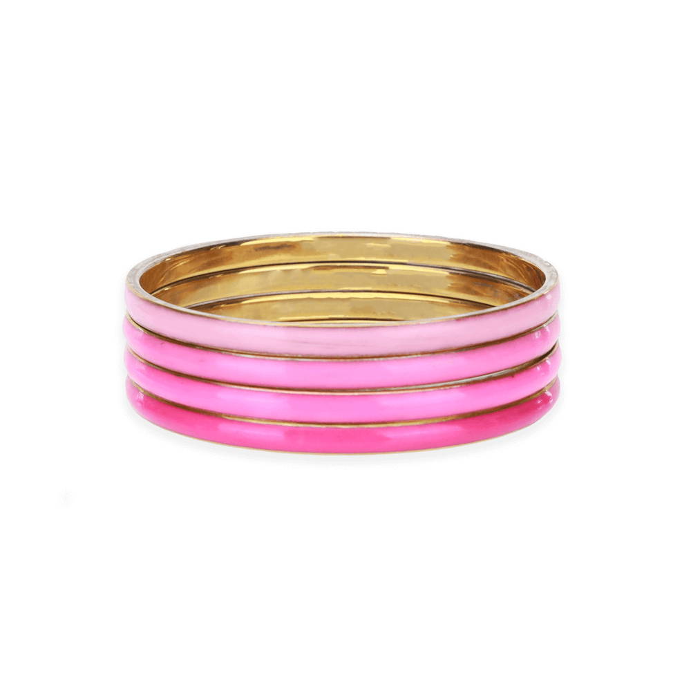 BuDhaGirl Krishna Pink Bracelets - Eden Lifestyle