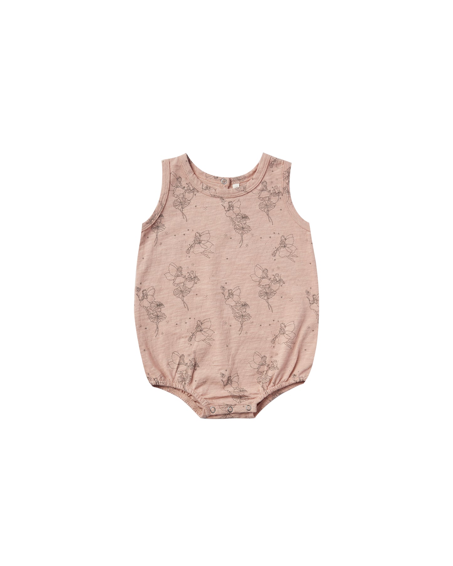 Rylee and Cru, Baby Girl Apparel - One-Pieces,  Fairy Bubble Onesie Rose