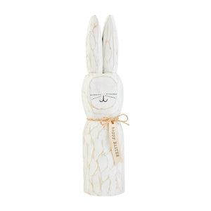 Mud Pie - Bunny Wood Block Sitters - Eden Lifestyle
