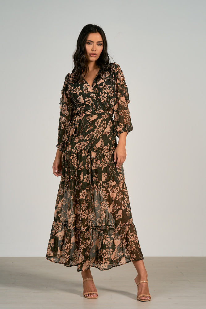 Napa Print Dress - Eden Lifestyle