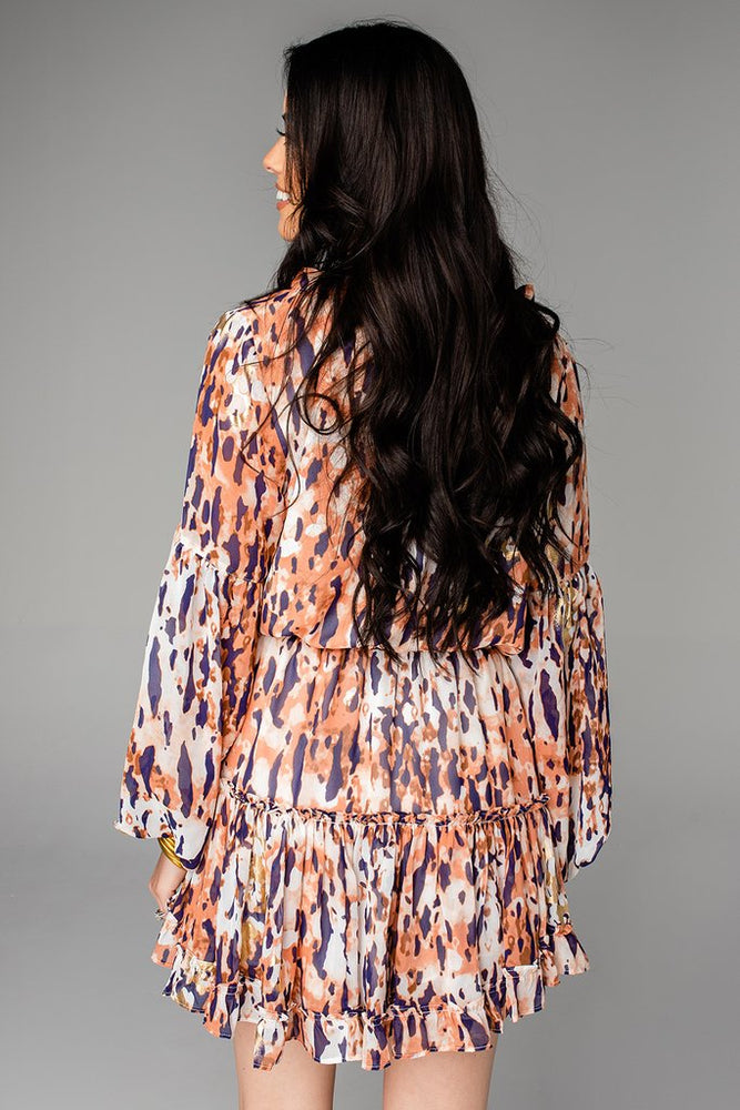 ZOZO ELASTIC WAIST MINI DRESS - MONACO - Eden Lifestyle