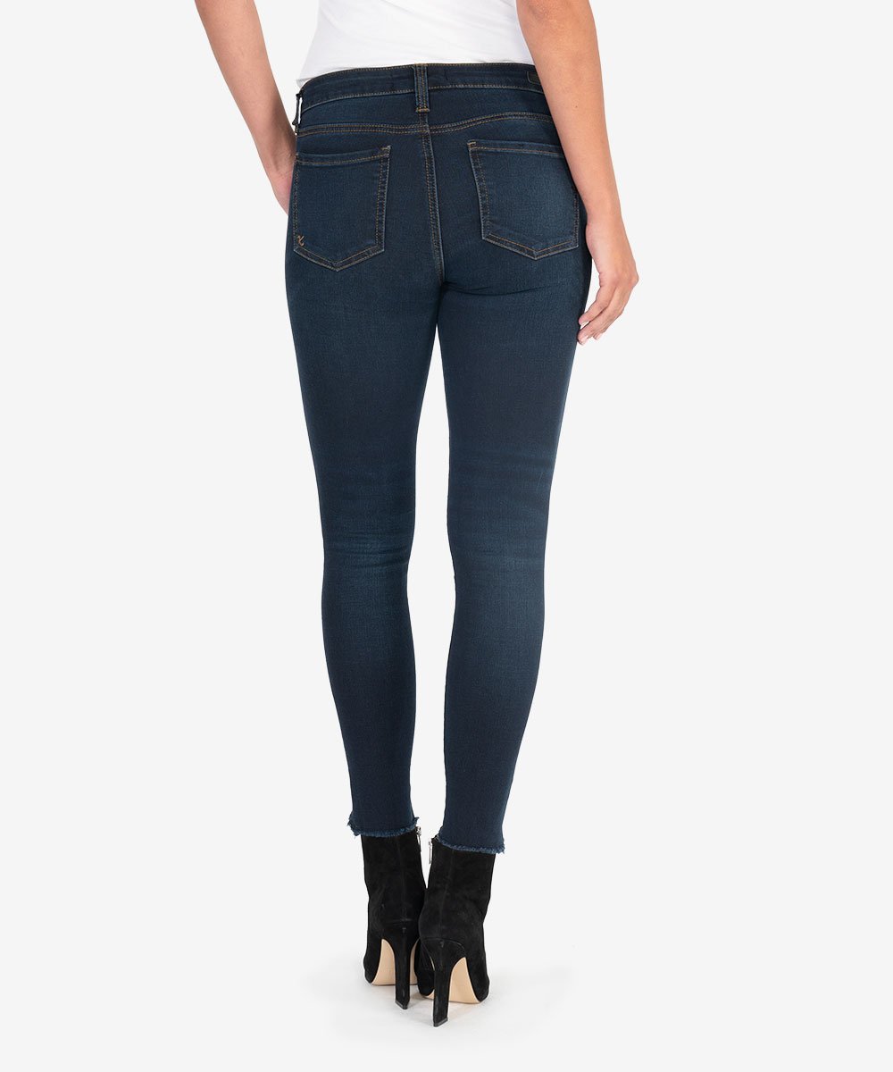 KUT from the Kloth, Women - Denim,  KUT from the Kloth | CONNIE SLIM FIT ANKLE SKINNY (OBSERVANT WASH)