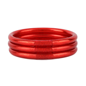 BuDhaGirl CRIMSON ALL WEATHER BANGLES® (AWB®) - SERENITY PRAYER - Eden Lifestyle