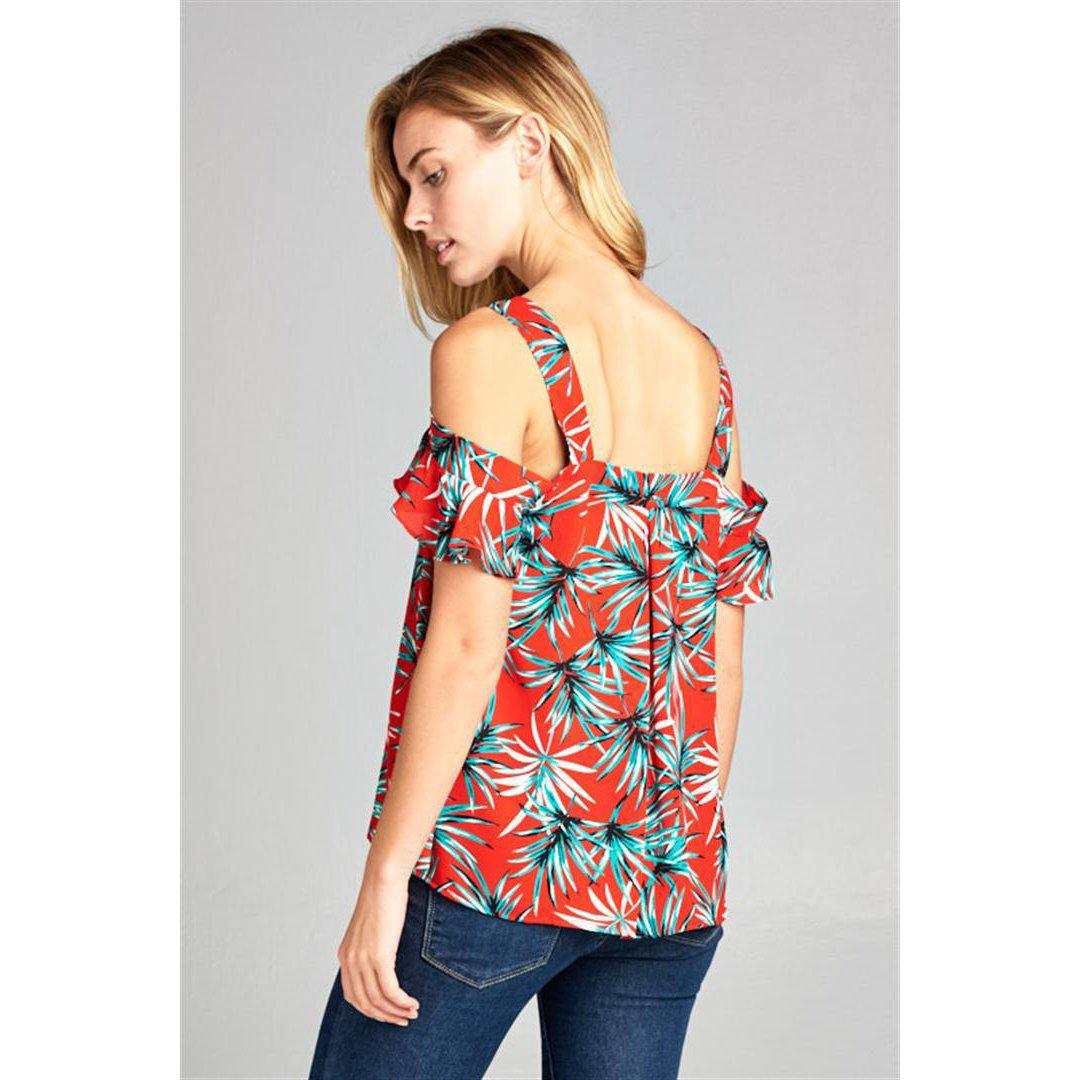 Eden Lifestyle, Women - Shirts & Tops,  Palm Top