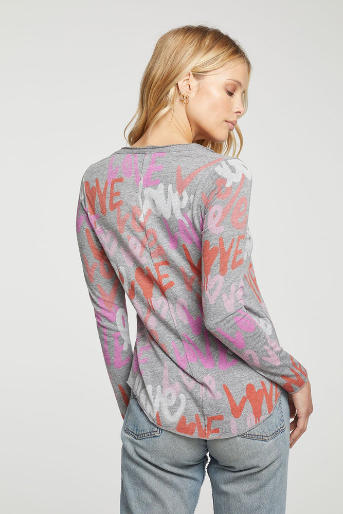 Chaser Love Graffiti Tee - Eden Lifestyle