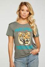 Chaser, Women - Tees,  Chaser Spirit Tiger Recycled Vintage Jersey Tee
