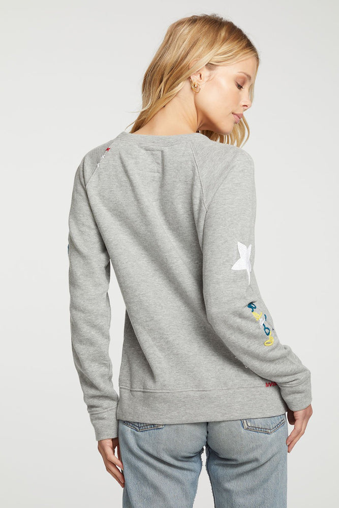 Chaser Happy Peace Sweatshirt - Eden Lifestyle