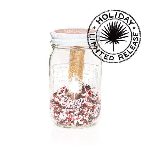 Camp Craft Cocktail - Peppermint Bark Martini - Eden Lifestyle