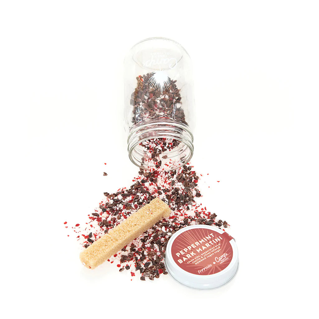 Camp Craft Cocktail - Peppermint Bark Martini - Eden Lifestyle