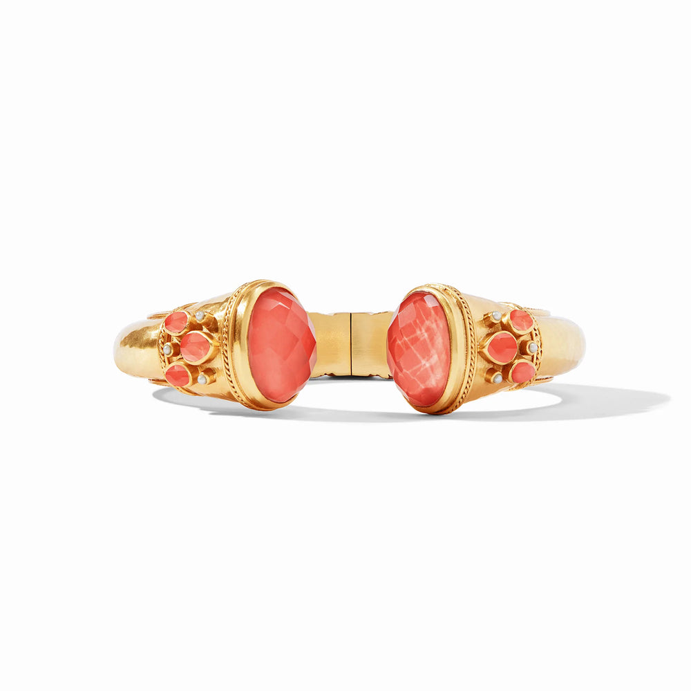 Cannes Cuff Iridescent Coral - Eden Lifestyle