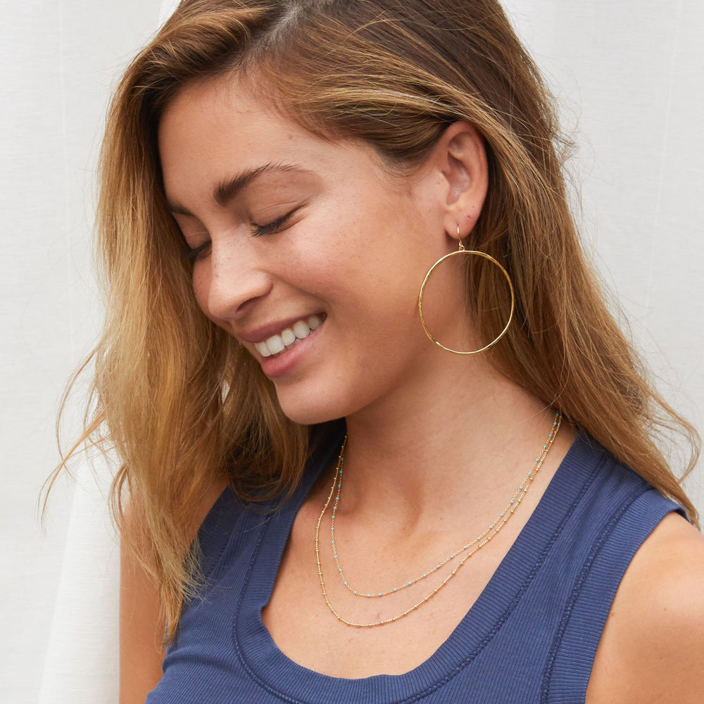 Capri Layer Necklace Turquoise - Eden Lifestyle