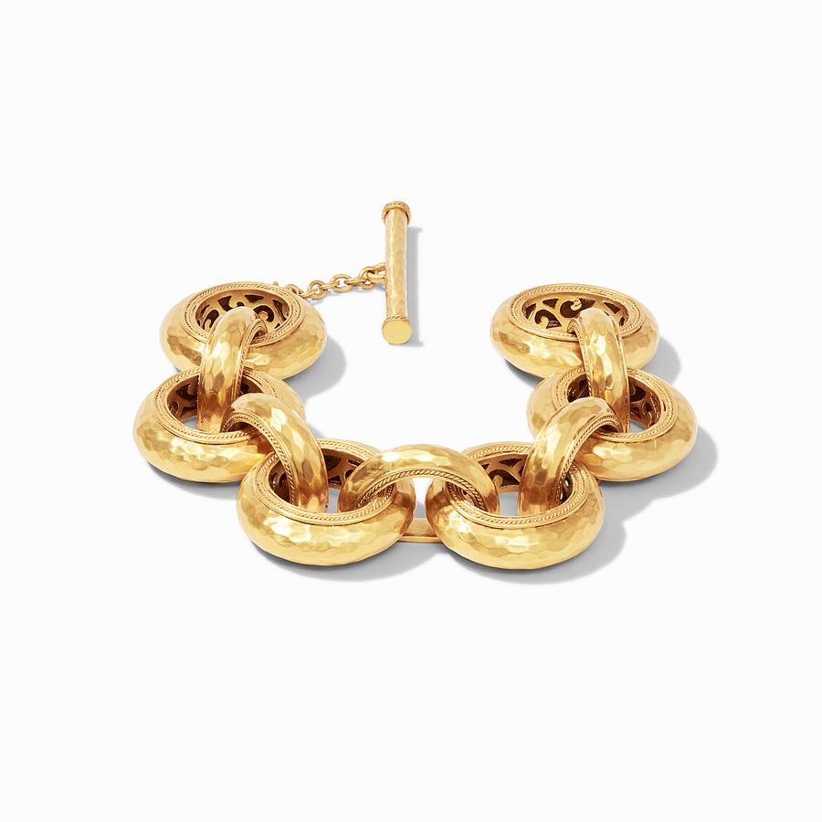 Julie Vos - Cassis Link Bracelet Gold - Eden Lifestyle