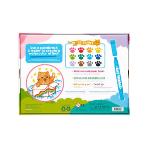 Cat Parade Gel Crayons - Set of 12 - Eden Lifestyle