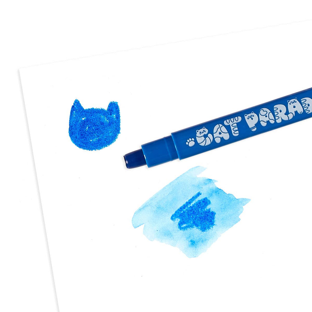 Cat Parade Gel Crayons - Set of 12 - Eden Lifestyle