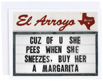 El Arroyo, Gifts - Greeting Cards,  El Arroyo Cuz of You Card