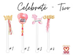 Celebrate Two Swizzle Stir Sticks - Eden Lifestyle