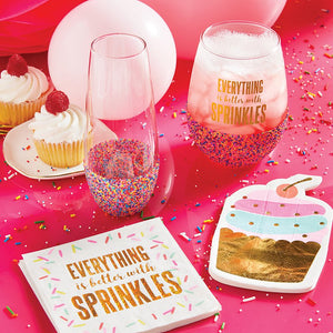 Sprinkle Champagne Glass - Eden Lifestyle