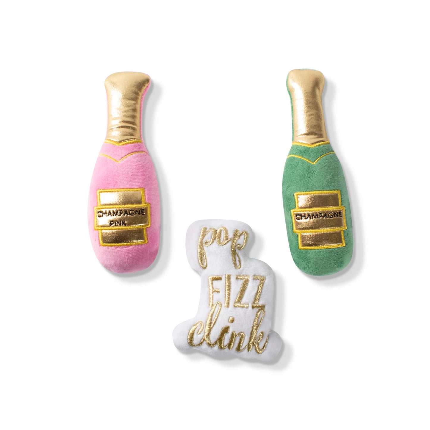Champagne Mini Dog Toys - Eden Lifestyle