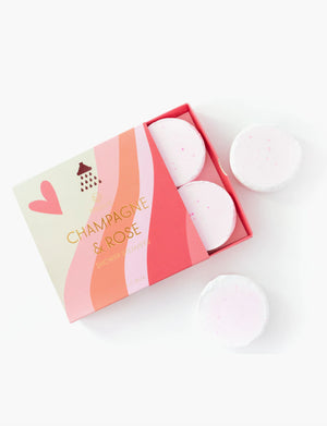 Champagne & Rose Shower Steamers - Eden Lifestyle