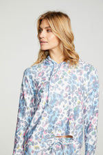 Chaser Painterly Leopard Hoodie - Eden Lifestyle