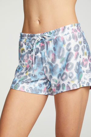 Chaser Painterly Leopard Short - Eden Lifestyle