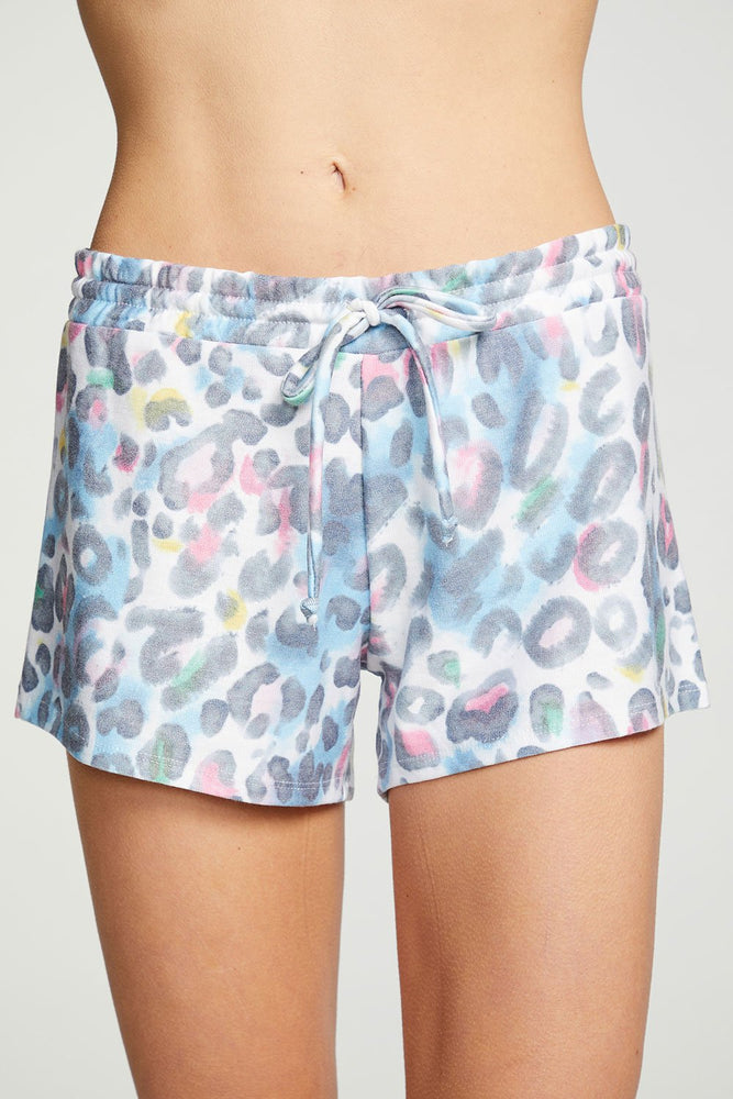 Chaser Painterly Leopard Short - Eden Lifestyle