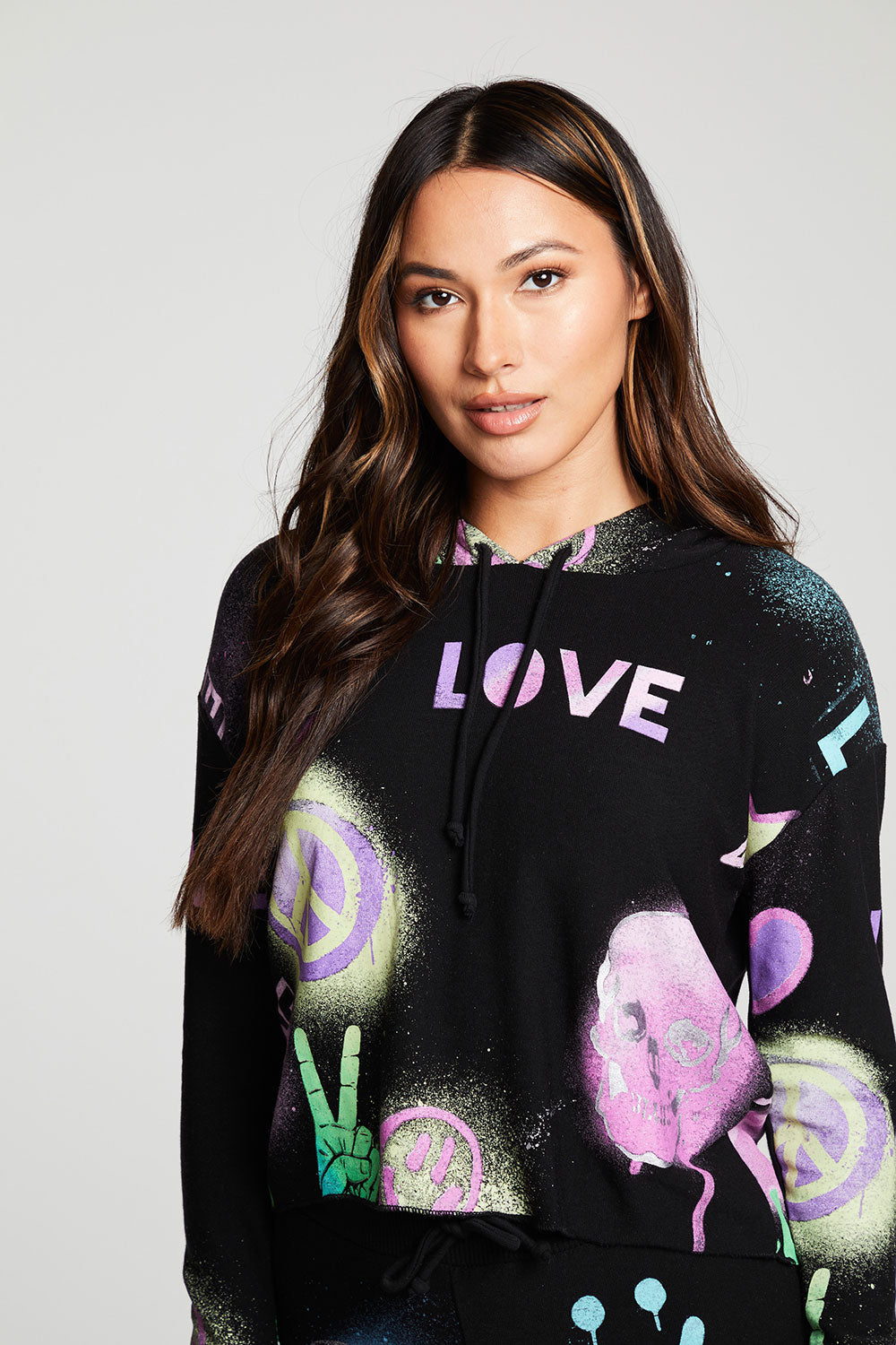 Chaser Skull Mash Up Top - Eden Lifestyle