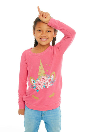 Chaser, Girl - Shirts & Tops,  Chaser - Unicorn Dream Pullover