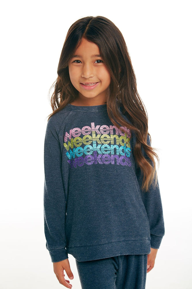 Chaser, Girl - Shirts & Tops,  Chaser - Weekends Pullover