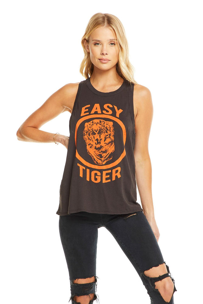 Chaser, Women - Shirts & Tops,  Chaser Easy Tiger