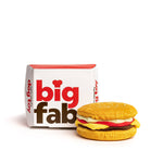 Cheeseburger Super-Squeaker Toy - Eden Lifestyle