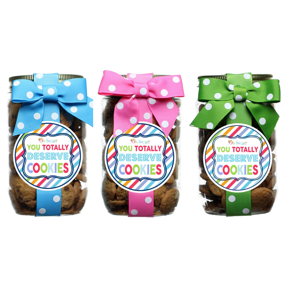 Chocolate Chip - You Totally Deserve Cookies - Pint Jar - Eden Lifestyle
