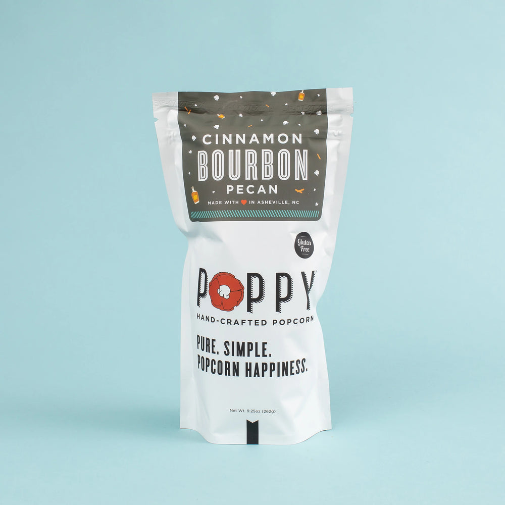 Poppy Handcrafted Popcorn Cinnamon Bourbon Pecan - Eden Lifestyle