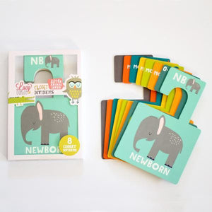 Lucy Darling, Baby - Nursery Organization,  Little Animal Closet Divider Set