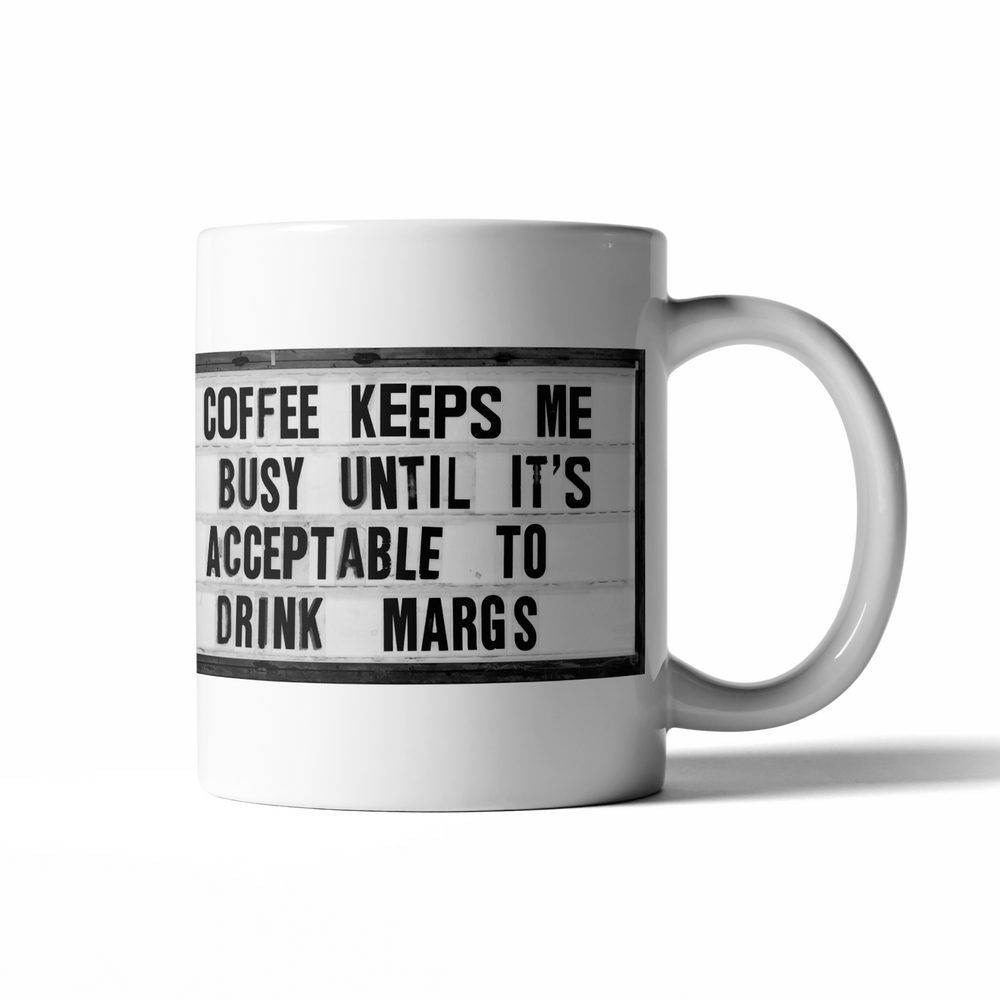 Coffee Mug 16oz - Keeps Me Busy - Eden Lifestyle